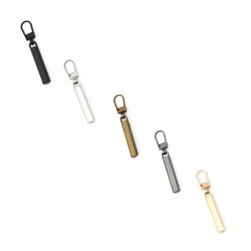5 STÜCKE Reißverschluss-Schieber-Zipper-Puller Sofort-Reißverschluss-Reparaturset Ersatz Gebrochene Schnalle Reisetasche Koffer Reißverschlusskopf DIY Nähen Handwerk