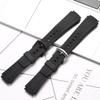 Resin Watchband For Casio EF-552 EF-552D-1A  Watch Strap Waterproof Sports Rubber Bracelet Watch Accessories 20mm