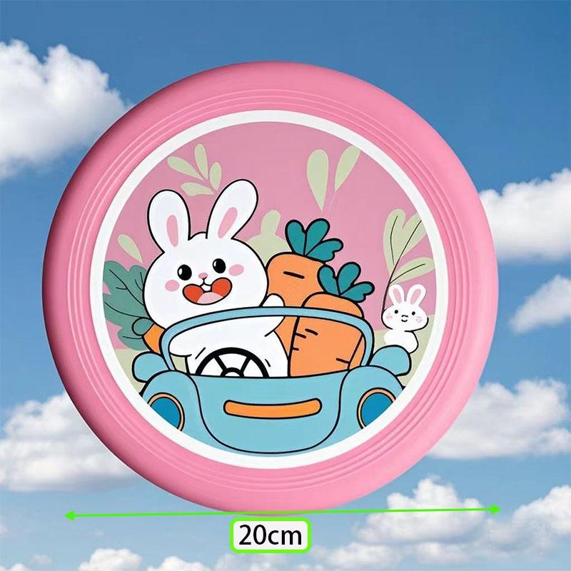 1PC Frisbee Children's Floppy Disc Outdoor DIY Professional Pet Dog Dog Frisbee Parent-child Toy Safety Soft Frisbee