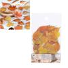 Leaf Scrapbook Stickers Decorative PET Fall Leaves Scrapbooking Decals for Journaling Photo Album 40pcs