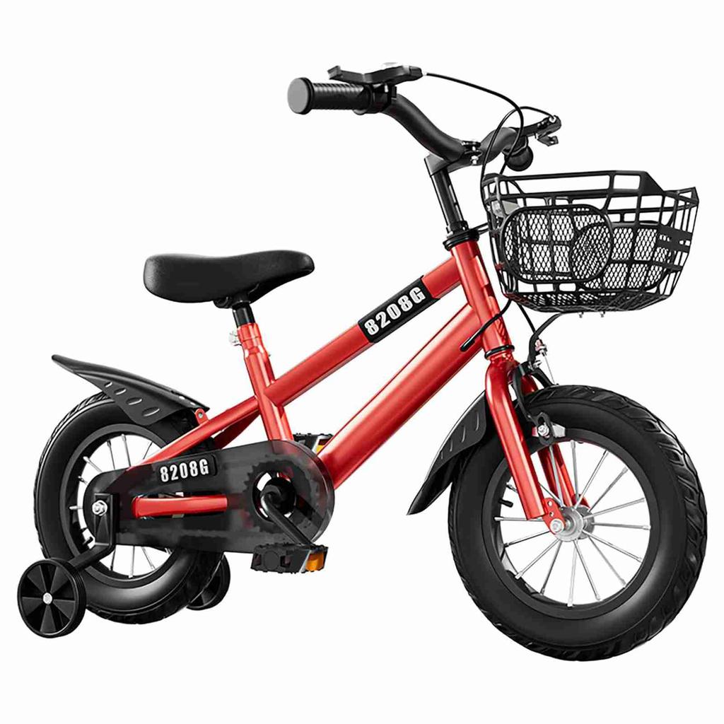 Kids for Girls Ages 3-7 Years with Training Wheels Basket Kids kids 14inch girls toddler bikes