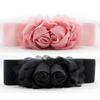 Women's Versatile Double Flower Elastic Waist Belt – Korean Fashion Accessory