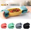 1/2PCS Insulated Hand Silicone Anti-heat Gloves Baking Oven Microwave Plate Holder Anti-slip Silicone Gloves Mat Kitchen Gadgets