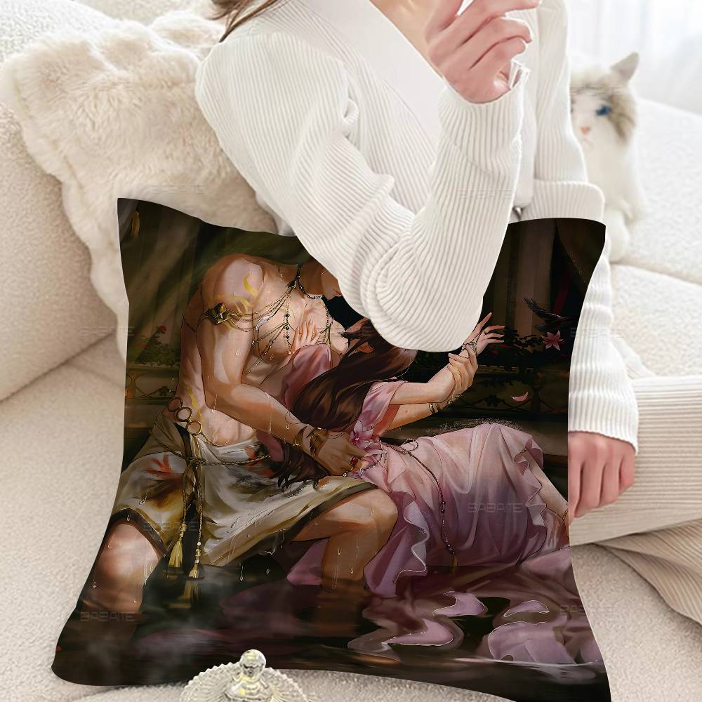 Love And Deep Space game Pillow Gift Home Office Decoration Bedroom Sofa Car Cushion Cover case 45x45