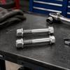 Stainless Steel Suspension Control Fasteners, 1 Pair Bolt 1513400 1542515 for Suspension Control Connection Maintenance