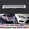 Solar Powered Car LED Strobe Lights 7 Vibrant Colors And Side Signal Blinker