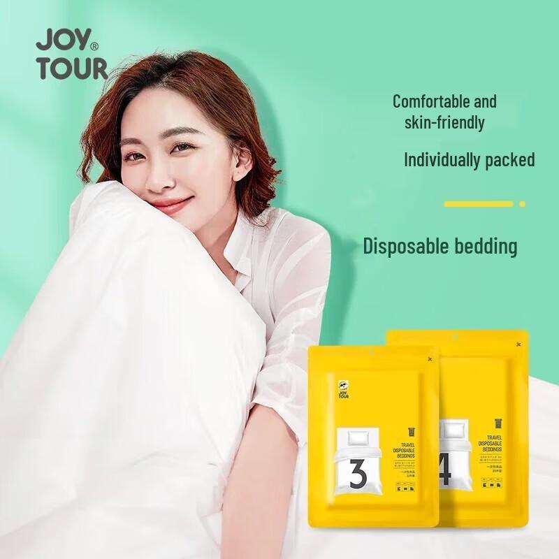 Jia Tu Disposable 4-Piece Travel Bedding Set