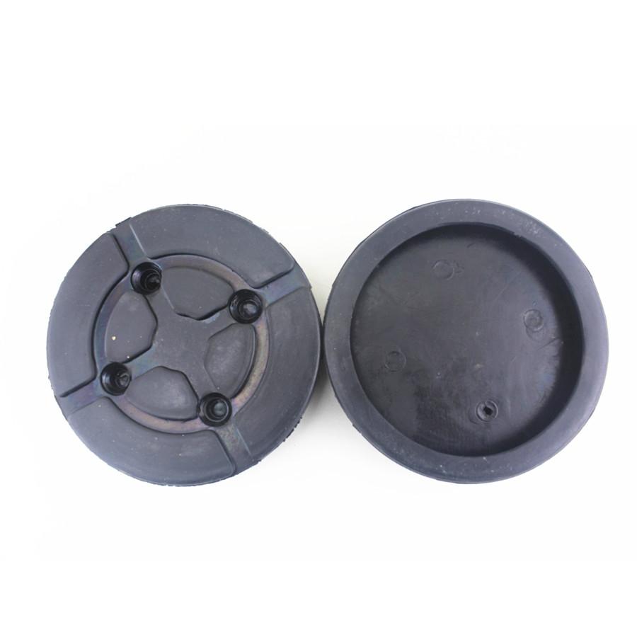 4Pc Universal Car Auto Truck Hoist Round Rubber Arm Pads Lift Pad Rubber Arm Pad