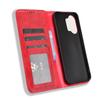 Wallet Case for Poco X8 Pro Max 5G - Leather/PU, Red