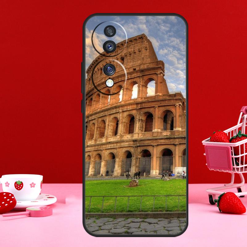 Colosseum Rome Italy For Honor Magic 7 6 5 Lite V5 Case For Honor 200 400 Pro 90 70 50 X8a X8b X9a X9b X9c Cover