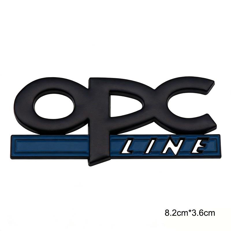 3D Metal OPC Line Car Sticker For Opel, Buick, New Regal Car Modification Parts
