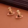 Pearl Mosquito Coil Disc Ear Clips: No-Pierce, Elegant French-Style Earrings for Women