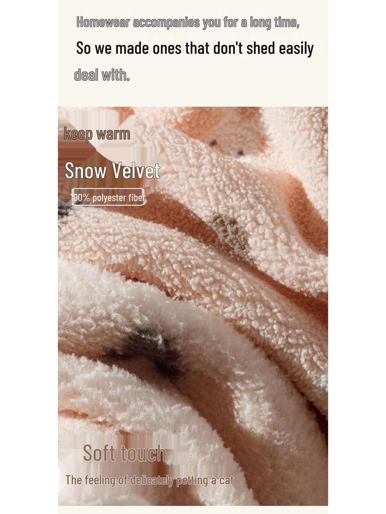 Kids' Snowball Fleece Pajamas: Warm Autumn/Winter Pants for Boys & Girls