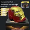 Iron Man 1:1 Wearable Jarvis Helmet - Electric Transforming Mask Toy for Kids