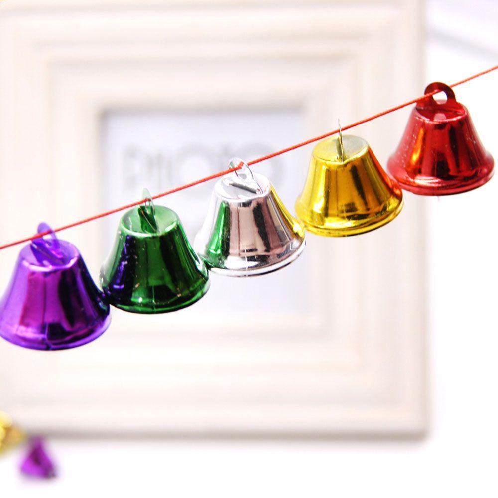 Colorful Party Festival DIY Decoration Christmas Tree Small Bell Christmas Bell Christmas Pendant