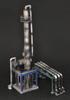 Tomytec 1/144 DioColle Combat Series DCM09 War-torn Industrial Complex B (Distillation Tower) Pre-painted Plastic Model 315605