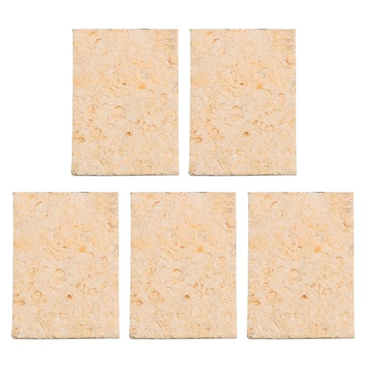 5Pcs Soldering Sponge Cleaning Sponge Replacement Industrial Sponge For Soldering Table Cleaning Wire Scrubbers