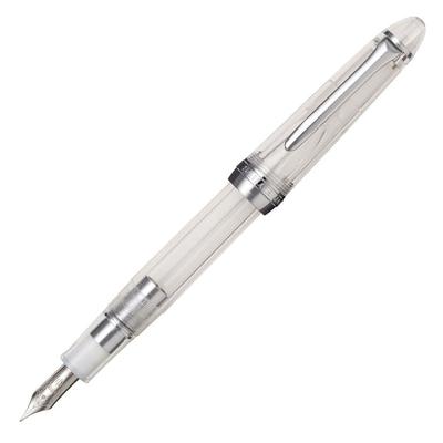 Sailor PRO-COLOR 500 Tohmeikan Transparent Fountain Pen Clear MF Nib 11-0543-300 with Converter