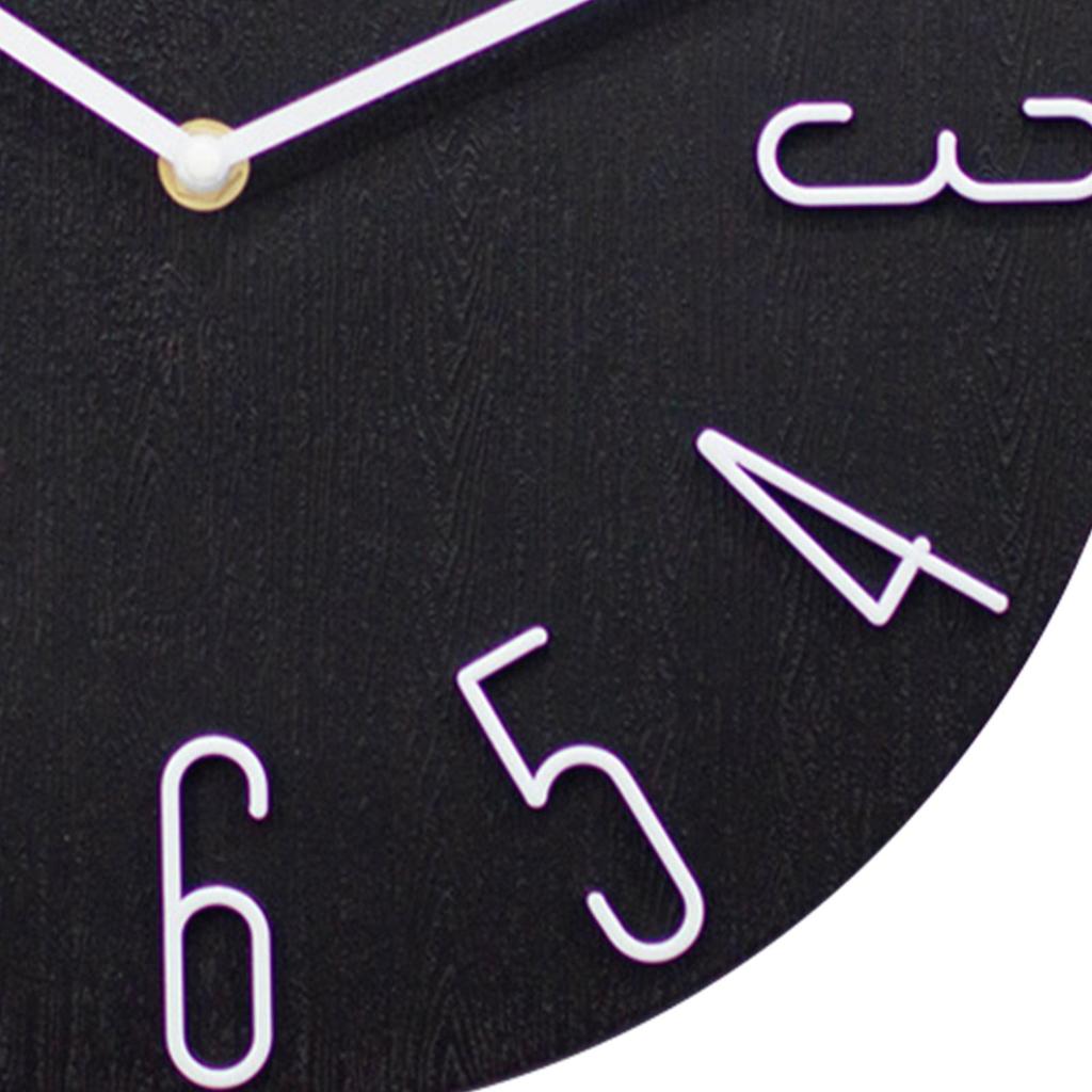Wall Clock Non Ticking Time Display Supplies Bedroom Wall Clocks For Office Students Seniors Homeowners Apartment Bedroom