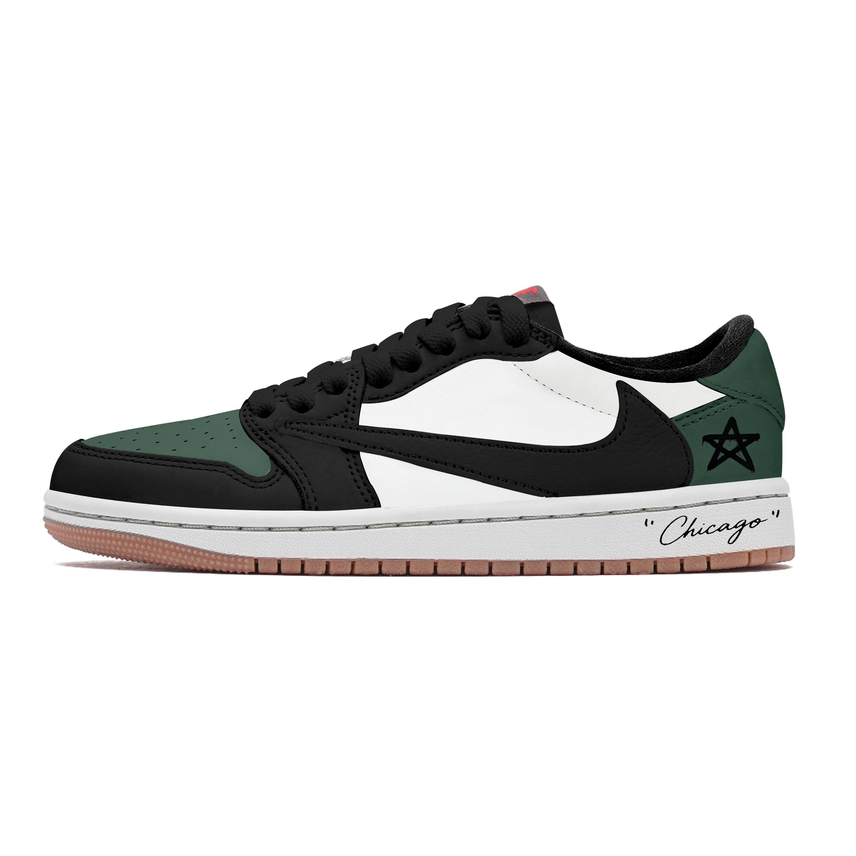 

Travis Scott X Jordan Air Jordan 1 Vintage Basketball Shoes Unisex Low top White DZ4137-700(Team723-) 42.5