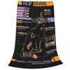 Stars Treks The Next Generation Resistance Is Futile Borg Flannel Throw Blankets Blankets for Bed Office Warm Bedding Throws