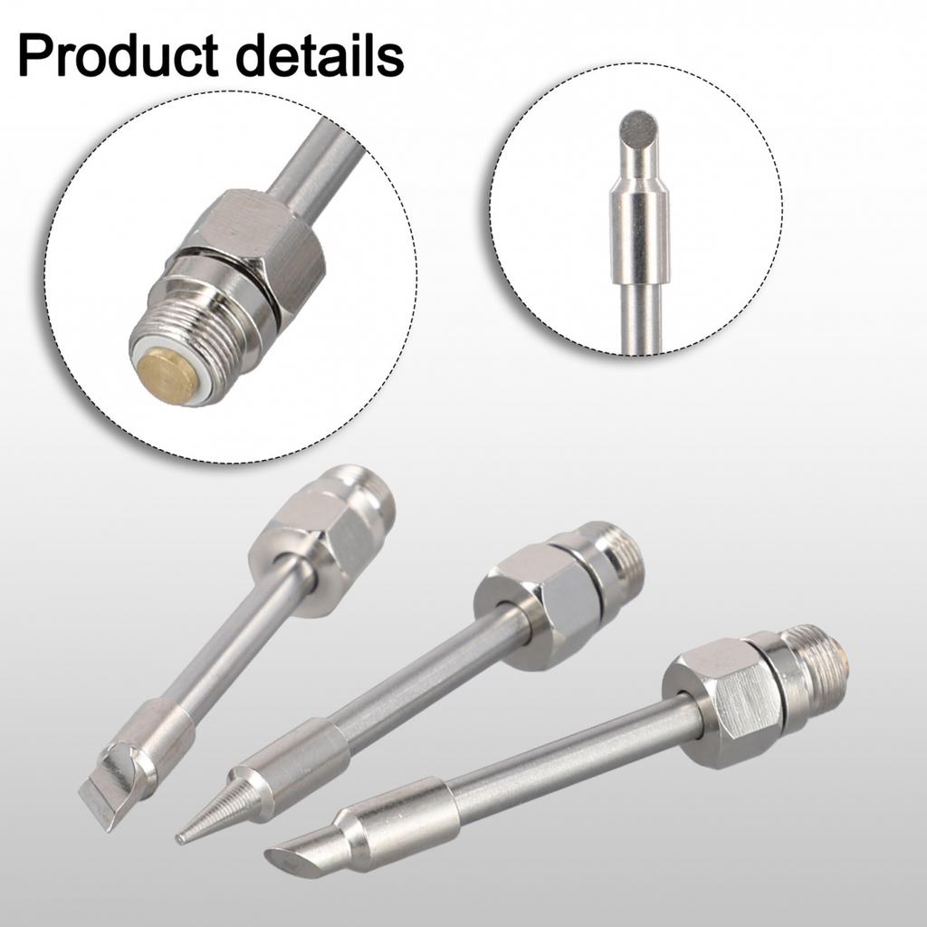 Mini Soldering Iron Tips for 510 Interface Set of 3 M7 0 5mm Thread Size