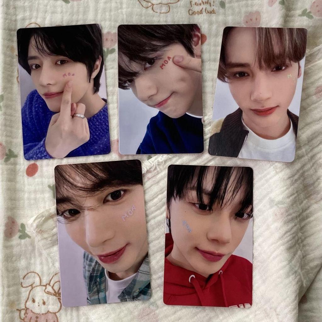 [USED] TXT moazone Japan Tour FC Trading Cards All 5-Piece Set