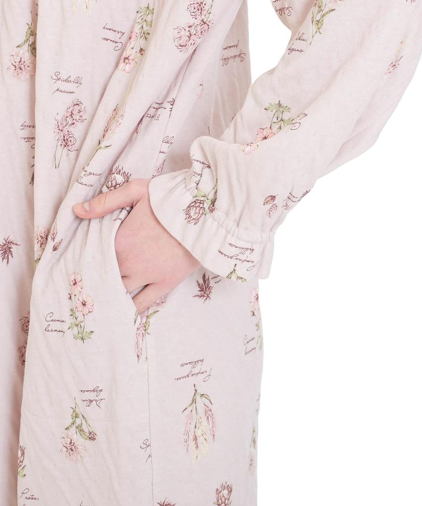 Autumn Flower Dress [Narue] Cotton-knit