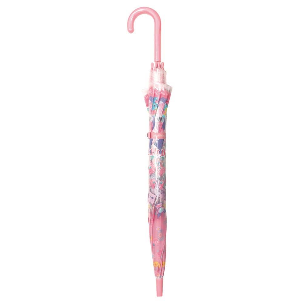 Planning My Melody Kuromi Vinyl 32479 J's & Children's Umbrella, 55cm, One-Touch Type,