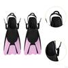 Set of Diving Fins, Swimming Snorkeling Training Fins with Lightweight Silicone Material