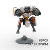 MOC Building Blocks Compatible with Small Mecha Exoskeleton Robots Puzzle Figurines Children Toy