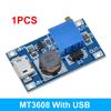 TZT MT3608 Type-c/Micro USB 2A Max DC-DC Step Up Power Module Booster Power Module 3-5V to 5V/9V/12V/24V