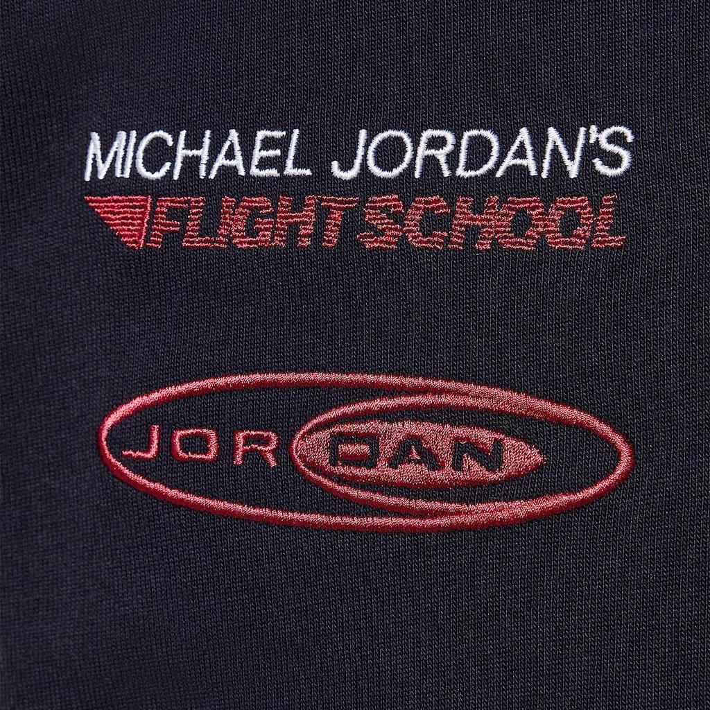 Jordan Tričko Flight Deloris Air Series 23 Essential Series Módní Jednoduchý Pulovr Dlouhý Rukáv Dětské Topy Černá IB8350-010