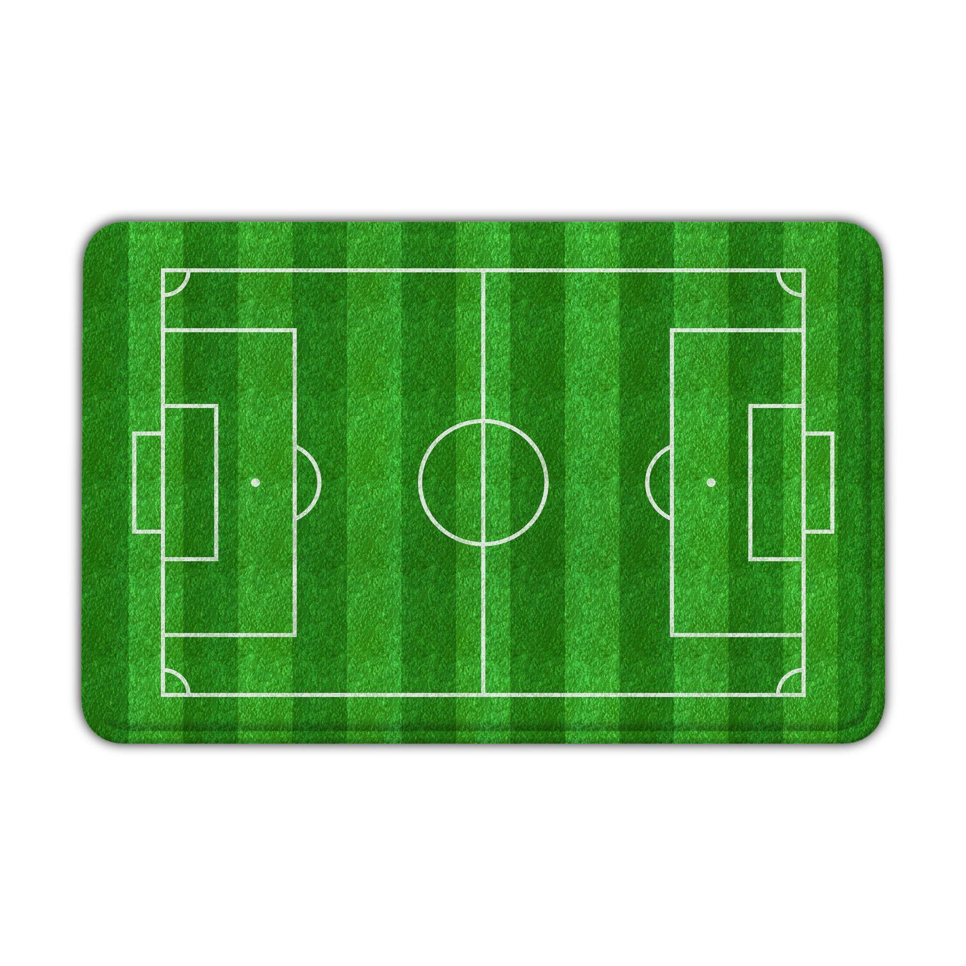 

World Cup Football Bathroom Absorbent Non-slip Mat Household Entry Floor Mat Door Floor Mat Bedroom Bedside Carpet 45*75cm