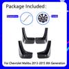 Mudguards Fit for Chevrolet Malibu 2013 2014 2015 Car Accessories Mudflap Fender Auto Replacement Parts