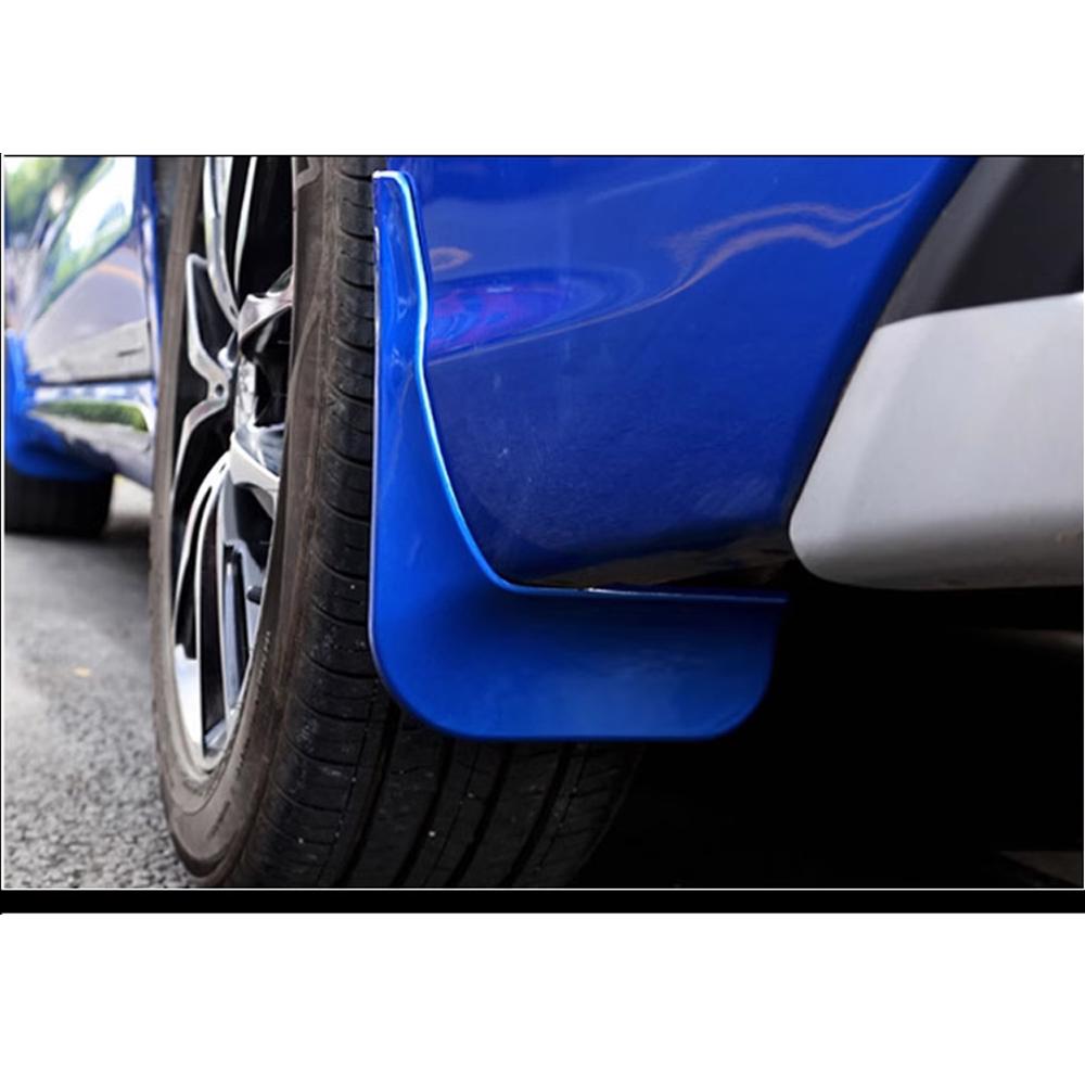 4pcs for Volkswagen VW Polo MK6 BZ AW 2018~2025 2019 Mudguards Fender Flares Mud Flap Splash Guard Cover Spoiler Car Accessories