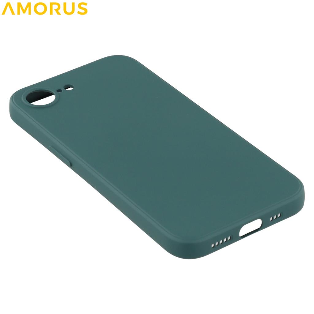 For iPhone 16e Case Precise Cutouts TPU Fiber Lining Shockproof Phone Cover