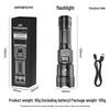 High-Power Rechargeable Portable Flashlight