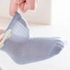 Pack of 4 Pair Breathable Cotton Baby Socks for 0-5 Years Nonslip Design Calf Length Socks for Sensitive Skin