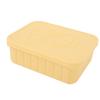 Cajas de Almuerzo de Silicona 3 Compartimentos Extraíbles Reutilizables a Prueba de Fugas Contenedores de Comida para Escuela Trabajo Viajes Aptos para Microondas 880ml