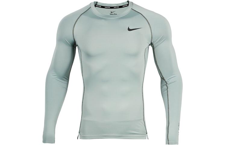 

Nike Pro Dri-fit Athleisure Casual Sports Crewneck Long-Sleeve T-Shirt Green DD1991-357 XXL