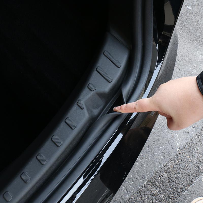 For Tesla New Model 3 Highland 2024 to Latest Trunk Threshold Strip TPE Sill Anti Scratch Protection Lid