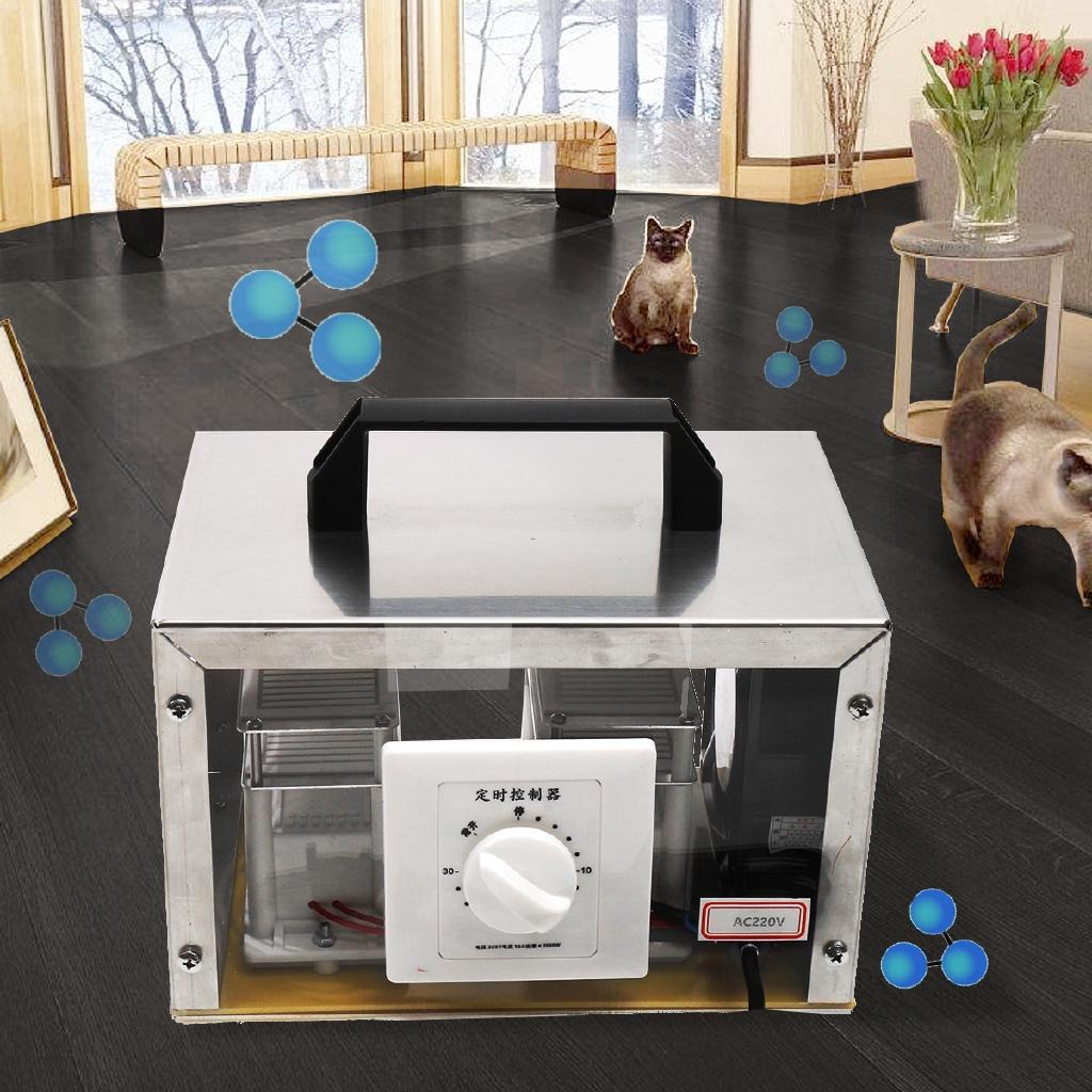 Ozone Generator Home Commercial Air Purifier Deodorizer Air Cleaner For Hospital Factory Cleaner Machine System 230x180x150mm