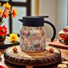 Stainless Steel Insulated Tea Pot with Tea and Water Separation