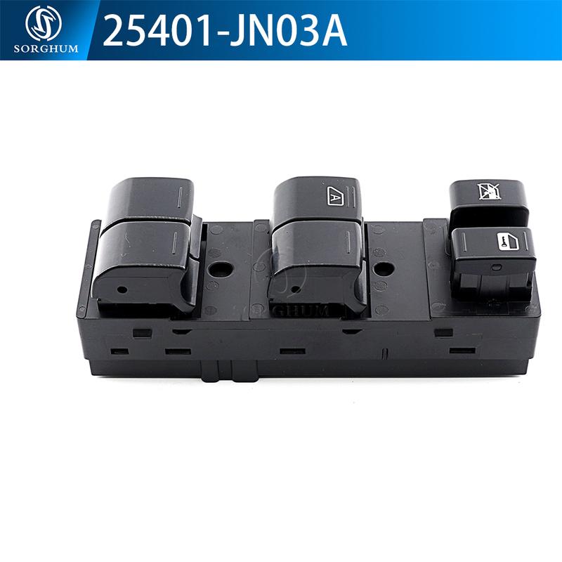 25401-JN03A Front Left Power Window Control Switch For Nissan X-Trail Teana J32 J32R J32Z 2008 2010 2012 25401JN03A 25401-JG45A