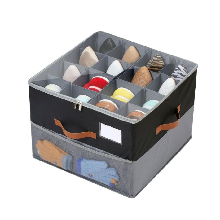 Adjustable Shoe Storage Container for Closet Store 8 16Pairs with Clear Lid and Strong Handles Home Organization