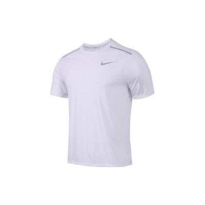 Quick-Dry Breathable Sports Training Short Sleeve T-Shirt Men Tops White 892814-100