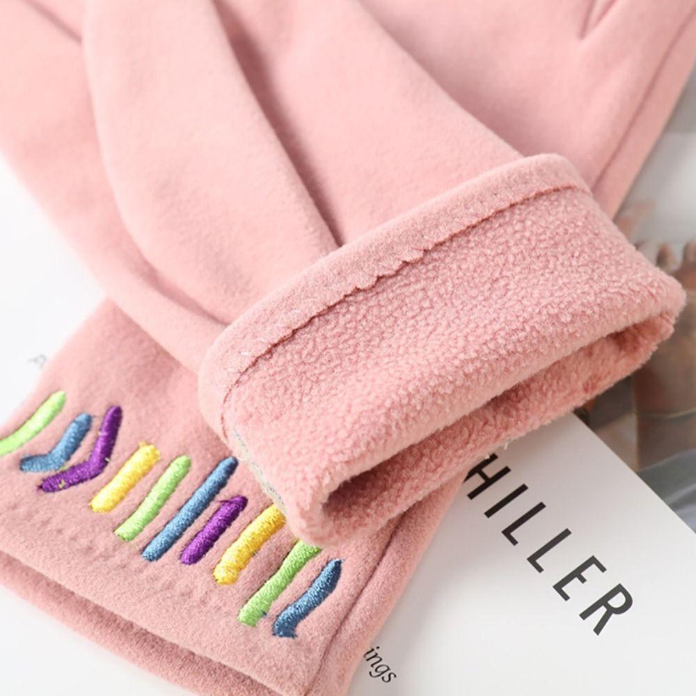 Velvet Touch Screen Gloves Non-slip Warm Gloves NEW Winter Thickened Gloves Winter