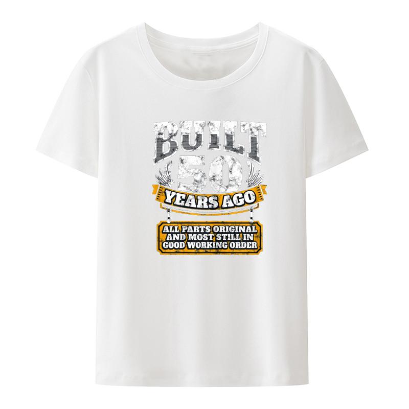 

Funny 50th Birthday Shirt BDay Gift Saying Age 50 Year Joke Printed Tshirt Top Print Casual Camiseta Hombre Cool Camisetas S