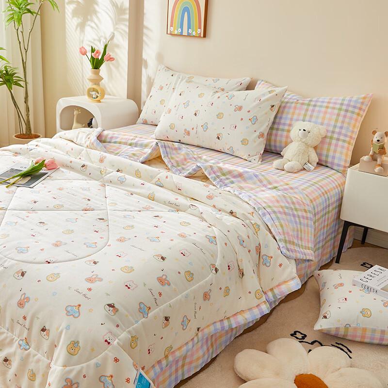 LISM Kids & Students Machine Washable Cotton Summer Comforter